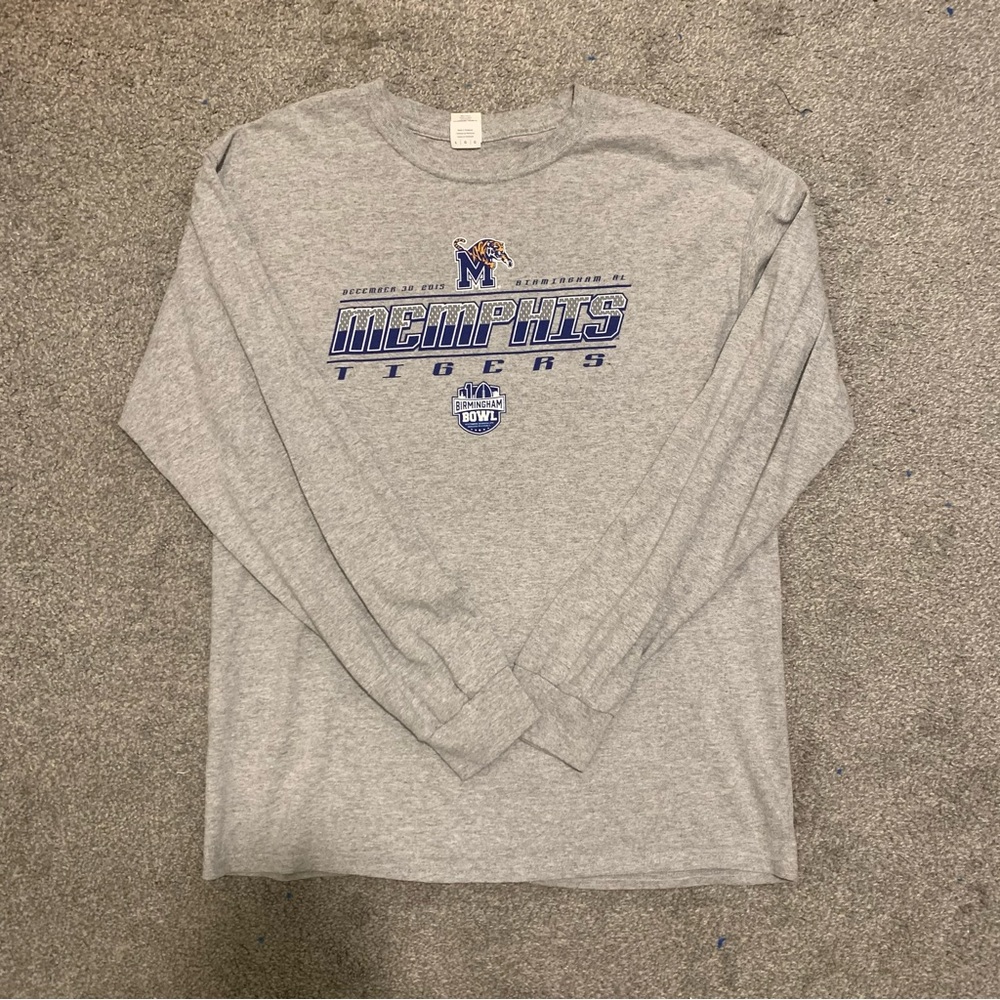 Memphis tigers birmingham bowl long sleeve